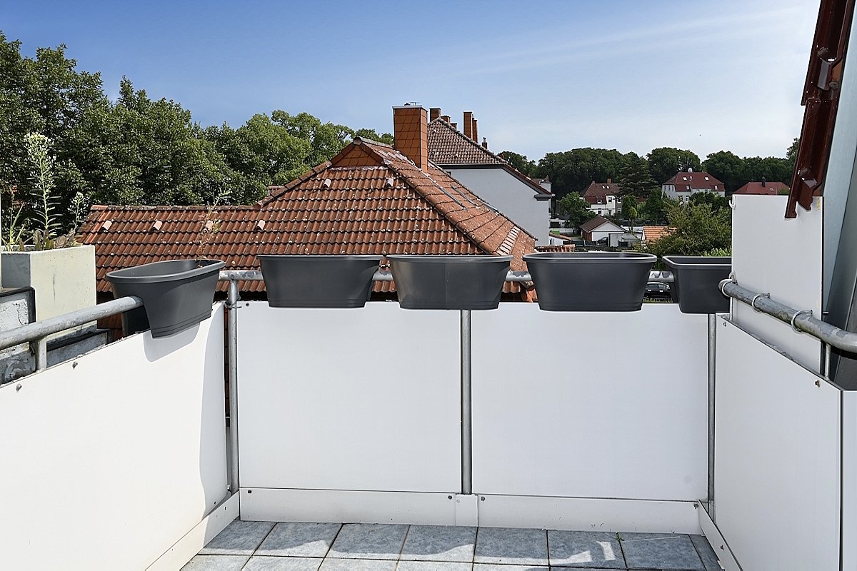 Balkon mit schöner Aussicht