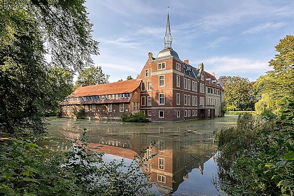 Wasserschloß Senden - Hinteransicht