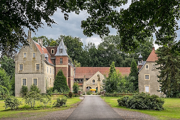 Wasserschloß Senden - Vorderansicht